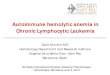 Autoimmune hemolytic anemia in Chronic Lymphocytic â€؛ files â€؛ 425-8545-DOCUMENT â€؛  آ 