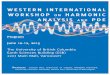 WESTERN INTERNATIONAL WORKSHOP ON HARMONIC ANALYSIS … · solutions to stochastic differential equations, differential form and commutator conditions for simple explicit solutions