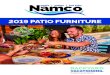 2019 PATIO FURNITURE - Namco€¦ · furniture collections. soho deep seating vegas deep seating alexia deep seating bella sectional dining available in taupe & black new for 2019