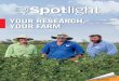 autumn 2015 YOur research, YOur farm - CottonInfo...autumn 2015 YOur research, YOur farm Spotlight is brought to you by Australia’s cotton producers and the Australian Government