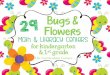 Bugs & Flowers - The Curriculum Corner · Bugs & Flowers . Math & Literacy Centers . for kindergarten & 1. st. grade . The Curriculum Corner