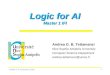 Logic for AI - unice.frtettaman/.../LogicAI/Logic-for-AI... · Logic for AI Master 1 IFI Andrea G. B. Tettamanzi Nice Sophia Antipolis University ... – Labelings (mappings assigning