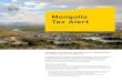 Mongolia Tax Alert - ey.com › Publication › vwLUAssets › ey... · 6/15/2017  · Mongolia Tax Alert. About EY EY is a global leader in assurance, tax, transaction and advisory