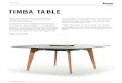 TIMBA Table - beneserving and sustainable construction. The use of the TImBA Table is an important contribution to LeeD certification. The following criteria for this are from »LeeD