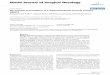World Journal of Surgical Oncology · 2017-04-11 · World Journal of Surgical Oncology Case report Open Access An unusual presentation of a Gastrointestinal stromal tumour ... nal