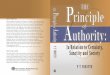 The Principle of Authority - WordPress.com · THE PRINCIPLE OF AUTHORITY IN RELATION TO CERTAINTY, SANCTITY AND SOCIETY AN ESSAY IN THE PHILOSOPHY OP EXPERIMENTAL RELIGION LECTURES