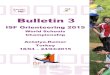 Bulletin 3 - szswielkopolska.plBULLETIN 3 . We have pleasure in sending you Bulletin 3 for the World Schools Championship -ISF Orienteering 2015, which will take place from 18th to