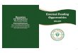 External Funding Opportunities 2018-2019 FAMU · Meredith P. Crawford Fellowship Fellowship provides a one-time stipend to a doctoral candidate in Industrial-Organizational Psychology
