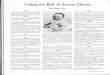 Calling the Roll of Sooner Classes · 2005-07-18 · Calling the Roll of Sooner Classes 1907 Announcing retirement from newspaper work, Carlton Weaver, '07ex, has sold the Latimer