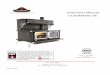 MANUAL CUISINIERE SE EN - Wood Stoves Roby/Cuisiniere-SE... · 2015-04-15 · Instruction Manual CUISINIERE SE CAN/ULC S627-M00 UL 1482 CAN/CSA STD B415.1-10. March 1 st, 2015 