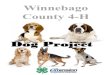 Dog Project - Extension Winnebago County · 2017-07-17 · 1. If you feed your dog in the late afternoon or evening, we suggest you withhold his feeding on training nights until after