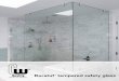 Duratuf tempered safety glass - Contractors Wardrobe®€¦ · Duratuf ® tempered safety glass Specifications on glass All glass supplied is graded to conform to federal specifications