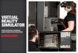 VIRTUAL REALITY SIMULATOR · Raymond offers industry-leading solutions to help educate forklift operators, lift truck technicians, and pedestrians on best practices in material handling