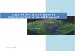 City of Denton Phase II Stormwater Annual Report Protection...Region the annual report was submitted. TCEQ Region: Dallas/Fort Worth B. Status of Compliance with the MS4 GP and SWMP