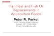 Fishmeal and Fish Oil Replacements in Aquaculture Feedsncaquaculture.org/documents/FishmealandFishOil... · Global Fishmeal and Fish Oil Production 1964-2010 (Tonnes X 1,000) . Source: