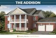 THE ADDISON - Stanley Martin Custom Homes€¦ · Addison. 536 (Preliminary) Addison. 536 (Preliminary) Library Partial Optional Main Level Floor Plan w/ Opt. Side Sunroom Bedroom