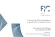 The role of the FIC and possibilities to co-operate with ... · The role of the FIC and possibilities to co-operate with the Insurance Industry. The Insurance Crime Bureau ... businesses
