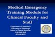 Medical Emergency - School of Dental Medicine ... University of Pittsburgh School of Dental Medicine