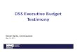 DSS Executive Budget Testimony - New York · Medical Assistance 60.1% Home Care 0.9% Employment Plan 2.1% Employment Support Services4 0.7% Legal Services 1.0% Crisis/DV Programs