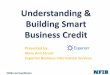 Presented by: Mary Ann Strout Experian Business Information Services · 2018-05-13 · • Business credit can help grow your business • Sound payment practices are key to a solid