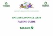 PACING GUIDE GRADE 6 · 3 Explain meanings of prefixes and suffixes ... Apply grade 6 Reading standards to literature b. Apply grade 6 Reading standards to informational texts Identify