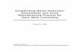 Establishing Waste Reduction Benchmarks and Good ... · Establishing Waste Reduction Benchmarks and Good Manufacturing Practice for Open Mold Laminating David R. Hillis Introduction
