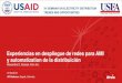 Experiencias en despliegue de redes para AMI y ... · PDF file Experiencias en despliegue de redes para AMI y automatization de la distribuición AR Radisson, Bogotá, Colombia 07/Dic/2018