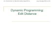 Dynamic Programming: Edit DistanceAn Introduction to Bioinformatics Algorithms  Dynamic Programming: Edit Distance