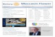 Moccasin Flower - Microsoft · Moccasin Flower. Official Publication of The Rotary Club of Rochester, Minnesota . Volume 90 March 2018 Number 9 . Club No. 2164 Organized June 12,