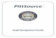 PittSource Navigation Guide - Updated 5-3-16€¦ · Last Updated: 5/2/2016 12 Applicant Tracking Module Where all postings and applicantsare located and where hiring proposals are