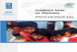 GUIDANCE NOTE ON RECOVERY: PSYCHOSOCIAL · 2020-02-07 · GUIDANCE NOTE ON RECOVERY: PSYCHOSOCIAL エラー![ホーム] タブを使用して、ここに表示する文字列に Heading