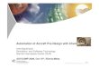 Automation of Aircraft Pre-Design with Chameleon · Automation of Aircraft Pre-Design with Chameleon Arne Bachmann Simulation- and Software Technology German Aerospace Center 
