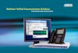 NetVanta Unified Communications Solutions€¦ · multi-site solution for up to thousands of users, ADTRAN’s solutions fit the bill. IP Communications Platform The NetVanta 7100