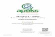 THE DUPLEX™ 2000PSI BOTANICAL OIL EXTRACTION SYSTEM ... › wp-content › ... · updated 04/18/2019 ©apeks, llc 2019 . the duplex™ 2000psi botanical oil extraction system operation