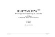 EPSON · This printer is a narrow carriage of the four color inkjet printers introduced by EPSON. This printer’s advanced EPSON Micro Piezo technology produces smaller ink droplets