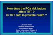 How does the PCa risk factors affect TRT ? Is TRT safe to ... › issm › saopaulo2014 › ... · submitted to TRT 11 RPC studies 29 non PC studies in men without hystory of PCa
