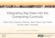 Integrating Big Data into the Computing Curriculaynsilva/iBigData/documents/... · Integrating Big Data into the Computing Curricula Yasin Silva, Suzanne Dietrich, Jason Reed, Lisa
