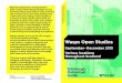 Wasps Open Studios - Patriothall Gallery Studios patriothall.pdf · Wasps Open Studios Edinburgh Patriothall Guide Between September and December 2015, artists within Wasps Studios