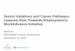 Sector Initiatives and Career Pathwaysww1.insightcced.org › uploads › nnsp › Conferences › VConf2014 › To… · Sector & career pathways initiatives: Better together •