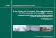 The Role of Freight Transportation in Economic …...2014/12/10  · Role of Freight Transportation in Economic Competitiveness at the Keck Center of The National Academies in Washington,