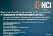 Developing International partnerships for the ... · nci.org.au Developing International partnerships for the harmonisation of solid Earth and environmental data infrastructures Lesley