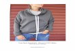 Cowl Neck Sweatshirt Women’s PDF Pattern€¦ · 9. Using the markings on your pattern as a guide, sew (2) buttonholes along the top of your Cowl Neck. * If desired, place a small
