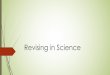 Revising in Science - Clifton Community School´C1 -Thursday 18thMay ´P1 -Wednesday 24thMay. Additional Science Exams ... GCSE Core Science AQA A Revision Guide - Higher Level (with