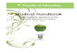 Student Handbook - University of Lethbridge · 2018-10-15 · Student Handbook Introduction ... APPENDIX H: Resume Format ... Physical Education Danny Balderson TH310 403-329-5180