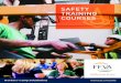 SAFETY TRAINING COURSES - FFVA Mutual€¦ · OSHA 10-hour Construction course covers certain OSHA-mandated topics, such as: overview of OSHA, fall protection, electrical, caught