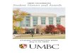 UMBC CELEBRATES Student Honors and Awards€¦ · UMBC celebrates Student Honors and Awards was developed by the Office of the Provost, in collaboration . with faculty and staff across