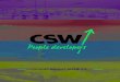 Impact Report 2018-19 - CSW Group Ltd. · Impact Report 2018 - 2019 Impact Report 2018 - 2019 CSW Impact Report 2018 - 2019 Welcome In Numbers ... able to make informed decisions