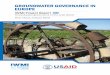 GROUNDWATER GOVERNANCE IN EUROPE...EUROPE 2 This is an IWMI project publication – Groundwater governance in the Arab World – Taking stock and addressing the challenges This publication