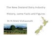 The$New$Zealand$Dairy$Industry$ History,$some$Facts$and ...€¦ · 6 New Zealand Dairy Statistics 2012-13 ii) Population • Small increase in the number of herds • Cow numbers