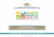 AgroWorld Flayer 2019 · farmers and other professional organizations. Governments and chambers of different countries through country pavilions, international enterprises, Indian